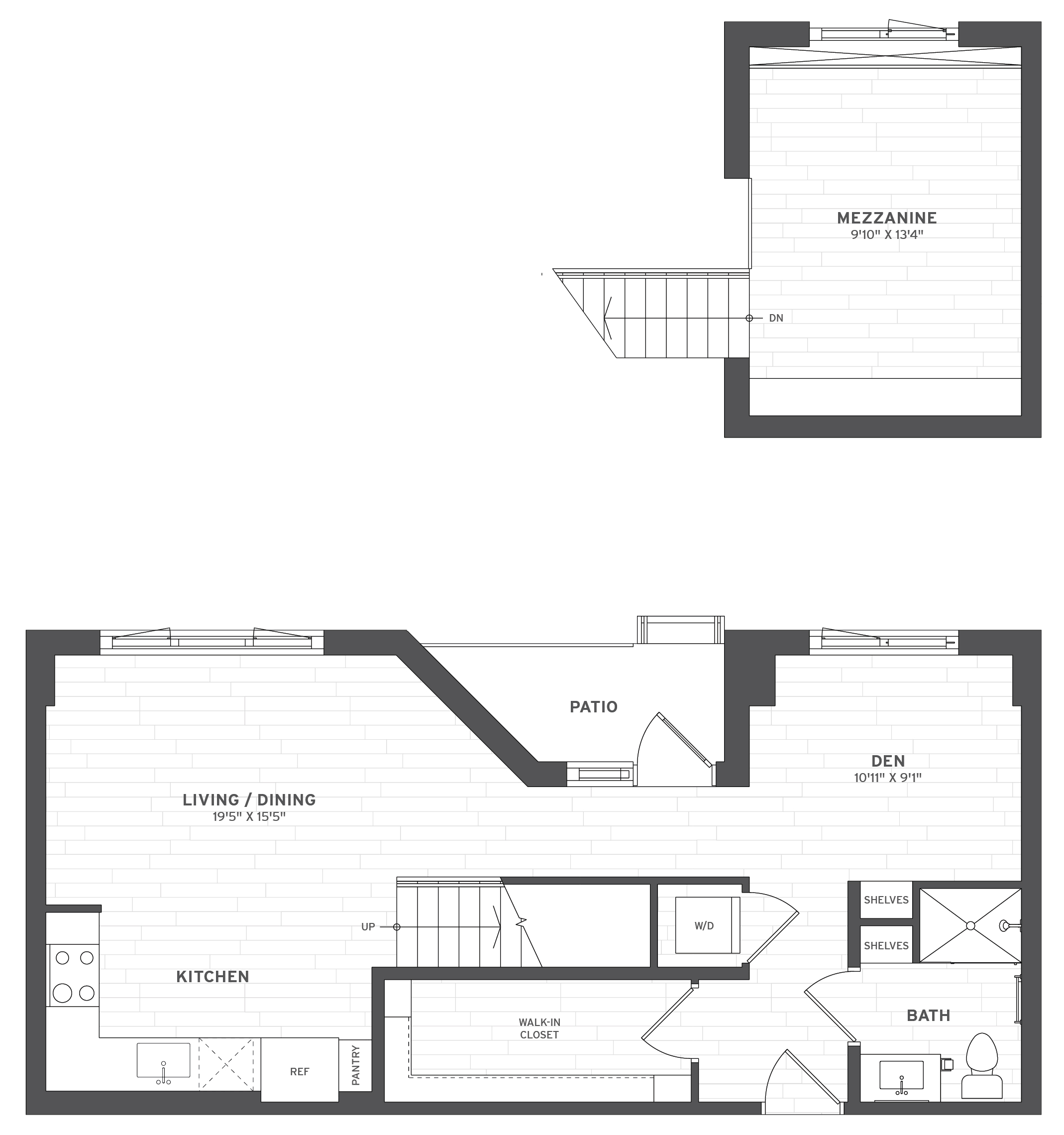 Floor Plan Image of Apartment Apt B-109